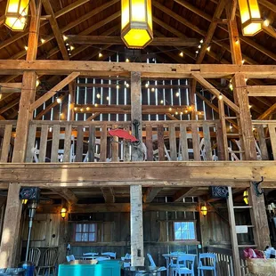 the inside of the building