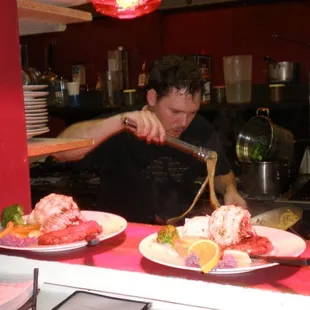 Filet Mignon and Lobster