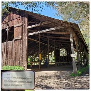 Hay barn