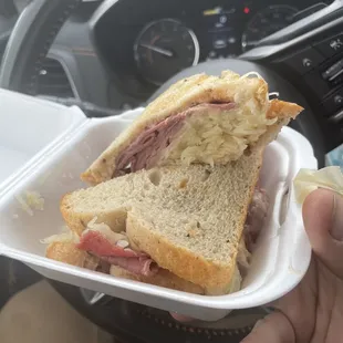 Reuben sandwich