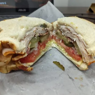 Turkey Sandwich.