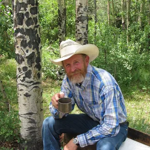 A true cowboy.