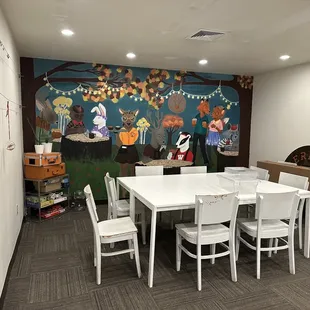 Kids space or maybe a party space