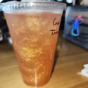 Tropical lotus drink