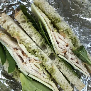 Turkey Pesto Sandwich