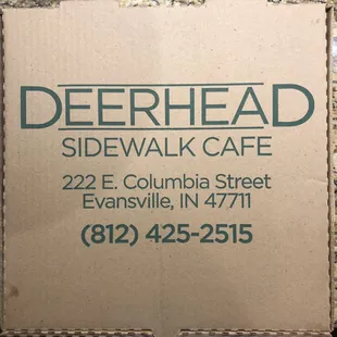 deerhead sidewalk cafe