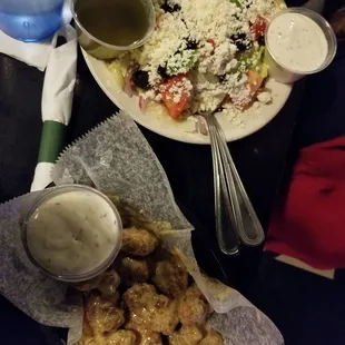 salads, food
