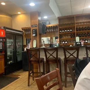 Bar area