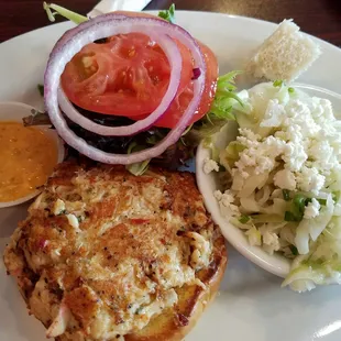 Crab Cake Sandwich