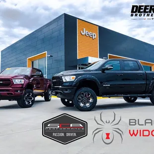 Our Local SCA Premormance Dealer! Black Widow RAM Trucks!