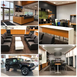 Inside of Iowa&apos;s only ALL JEEP SHOWROOM! Deery Brothers of Waukee!