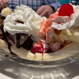 Banana split!