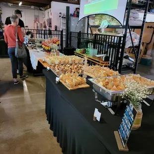 Backroom set up for private party at Dees Brothers Brewery in Historic Downtown Sanford, FL!