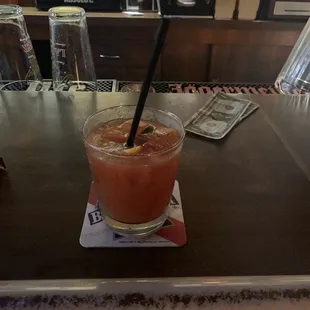 Damn good made from scratch bloody Mary's