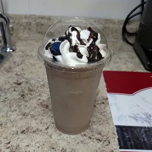 Chocolate frappe