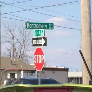 Corner of Montgomery and 4th.