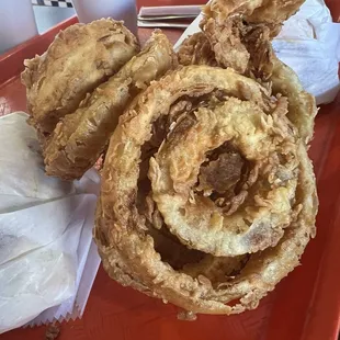 Onion rings made the way they should be.