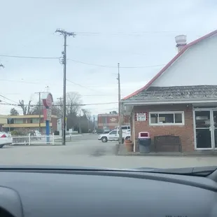 the view from the driver's seat