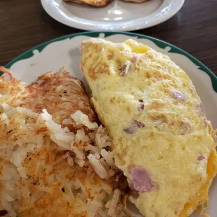 Enormous Omelet and tasty as hell for $6.99!