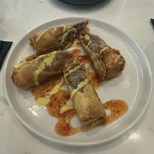 Beef Egg rolls