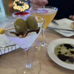 caprese martini and pronstar martini