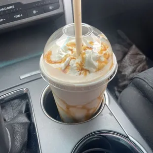 Carmel frozen coffee