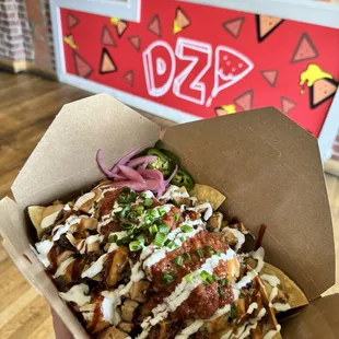 nachos, food