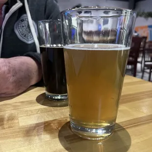 Pour Decisions oatmeal stout &amp; Kansan wheat