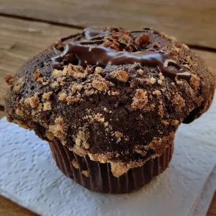 Chocolate Cream Cheese Muffin