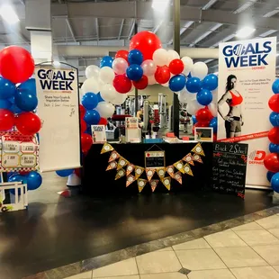Goals Week at our San Mateo location! This event happens the first week of every month so we can celebrate our Personal Training Clients.