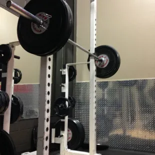 The weightlifting platform. My second home