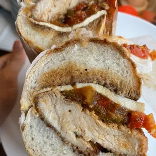 Chicken Cutlet sandwich