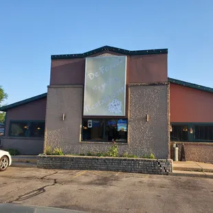 Outside of restaurant
