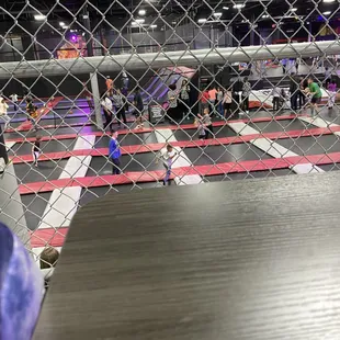 Run by teens and they seem not to care about watching kids