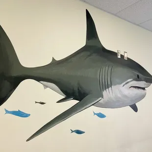 Mural in party room