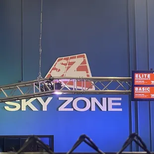 Sky Zone (formerly Defy) signage