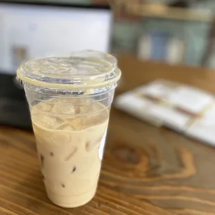 The shop is connected to Screws and Sparkles which has lots of extra room to sit and study.