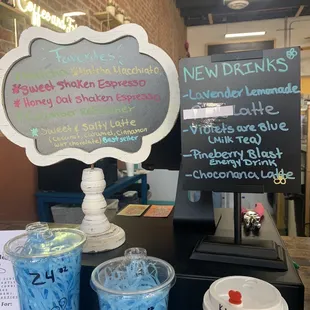 New drinks and local favorites