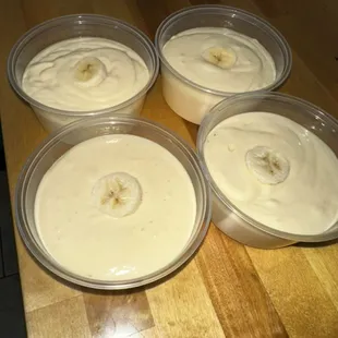 Passion Fruit Mousse with Banana