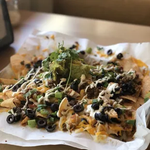 Nachos at the Loft