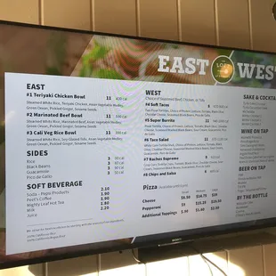 Great food for lunch at Yosemites