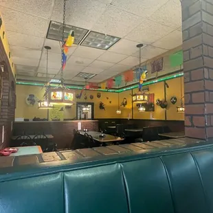 the interior of the restaurant