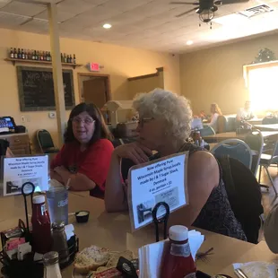 people sitting at a table