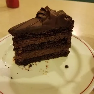 Chocolate mousse cake