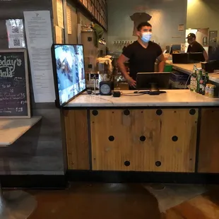 Beer tender/ food order taker