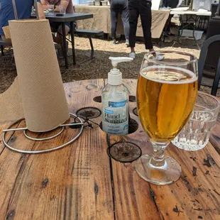 Outdoor seating area
