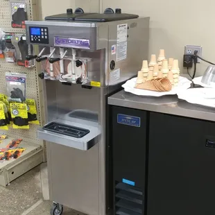 Free Ice Cream and Coffee