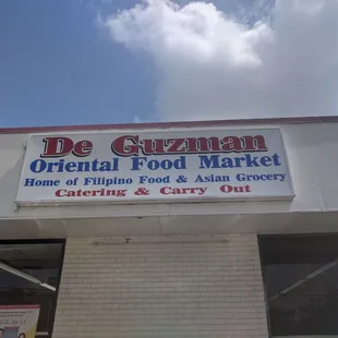 the front of the store