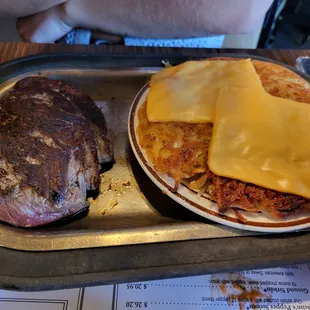 steak, food