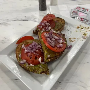 Minus the color of the avocado it was a super nice place!